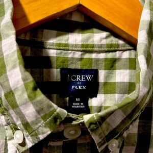 J Crew Flex Check Shirt Medium